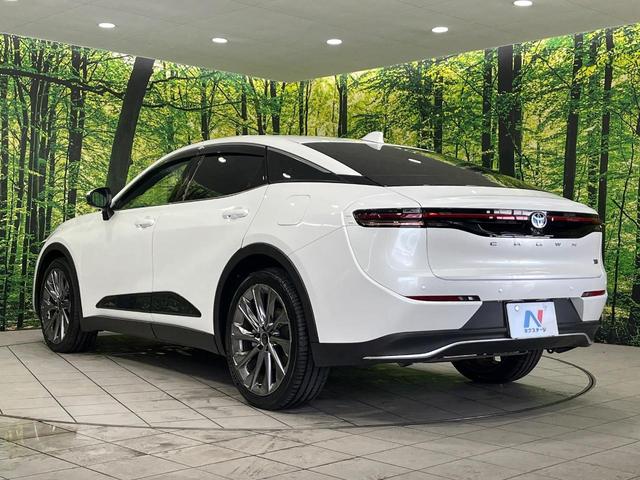 クラウンクロスオーバー Ｇアドバンスド・レザーパッケージ　４ＷＤ　純正１２．３型ナビ　全方位カメラ　セーフティセンス　シートヒーター　シートベンチレーション　メモリー機能付パワーシート　パワーバックドア　ＥＴＣ２．０　黒革シート　ＬＥＤヘッド　禁煙車（19枚目）