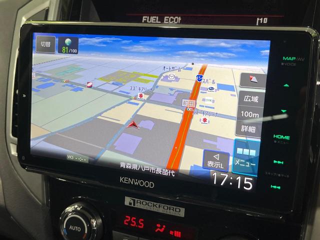 パジェロ ロング　エクシード　４ＷＤ　ディーゼルターボ　９インチナビ　バックカメラ　ロックフォードサウンドシステム　シートヒーター　７人乗り　ドライブレコーダー　ＥＴＣ　ＨＩＤヘッド　Ｂｌｕｅｔｏｏｔｈ再生　禁煙車（35枚目）