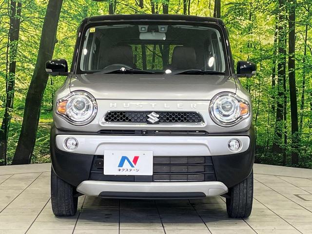 ハスラー タフワイルド 4WD 純正ナビ 全周囲カメラ デュアルブレーキサポート シートヒーター オートエアコン オートライト 禁煙車 スマートキー ハーフレザーシート HIDヘッドランプ ブラックルーフ ブラックリアピラー(15枚目)