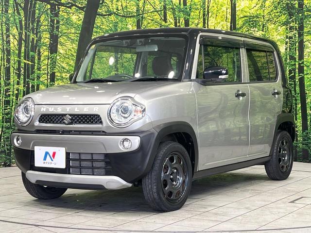 ハスラー タフワイルド 4WD 純正ナビ 全周囲カメラ デュアルブレーキサポート シートヒーター オートエアコン オートライト 禁煙車 スマートキー ハーフレザーシート HIDヘッドランプ ブラックルーフ ブラックリアピラー(51枚目)