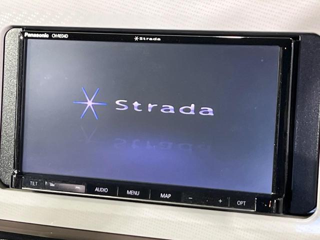 ムーヴキャンバス Ｇメイクアップ　ＳＡＩＩＩ　４ＷＤ　ＳＤナビ　バックカメラ　両側電動スライドドア　スマートアシスト　Ｂｌｕｅｔｏｏｔｈ再生　禁煙車　ＬＥＤヘッド　オートハイビーム　ドラレコ　ＥＴＣ　アイドリングストップ　ステアリングスイッチ（3枚目）