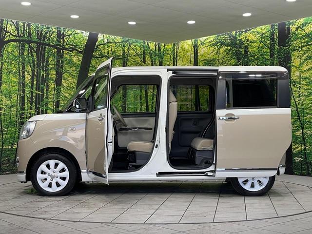 ムーヴキャンバス Ｇメイクアップ　ＳＡＩＩＩ　４ＷＤ　ＳＤナビ　バックカメラ　両側電動スライドドア　スマートアシスト　Ｂｌｕｅｔｏｏｔｈ再生　禁煙車　ＬＥＤヘッド　オートハイビーム　ドラレコ　ＥＴＣ　アイドリングストップ　ステアリングスイッチ（54枚目）