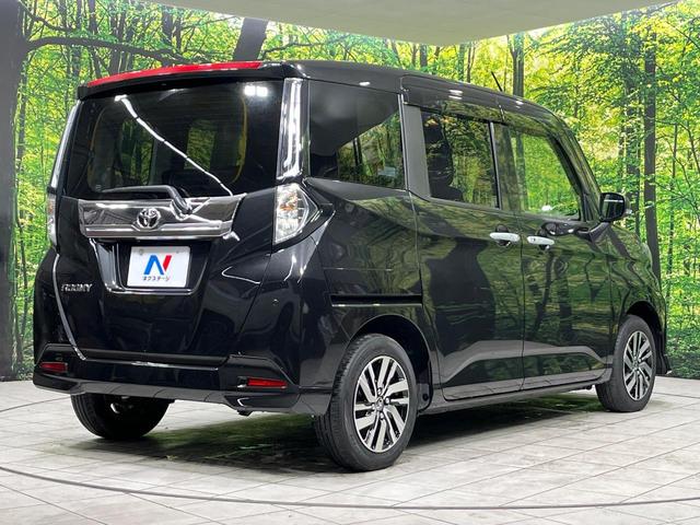 ルーミー カスタムG 4WD 9型ナビ 寒冷地仕様 両側電動ドア スマートアシスト バックカメラ 禁煙車 スマートキー LEDヘッド クルコン オートライト オートエアコン Bluetooth再生 フルセグ(18枚目)