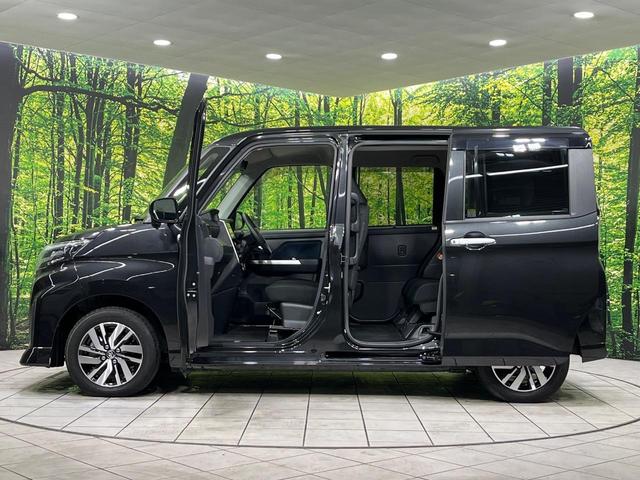 ルーミー カスタムG 4WD 9型ナビ 寒冷地仕様 両側電動ドア スマートアシスト バックカメラ 禁煙車 スマートキー LEDヘッド クルコン オートライト オートエアコン Bluetooth再生 フルセグ(28枚目)