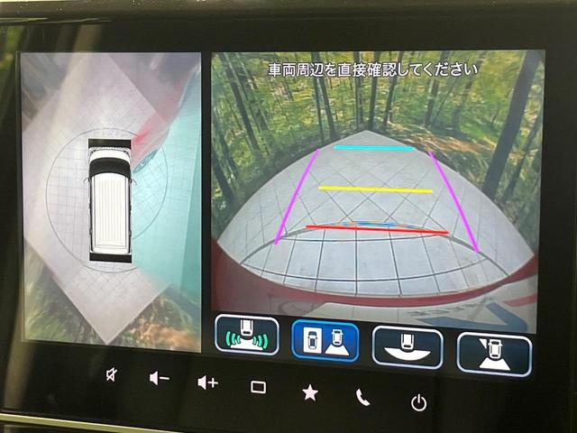 スペーシアカスタム ハイブリッドXSターボ 4WD 純正9型ナビ 両側電動ドア 全周囲カメラ セーフティーサポート レーダークルーズ 禁煙車 ハーフレザーシート コーナーセンサー スマートキー LEDヘッド ETC オートハイビーム(4枚目)