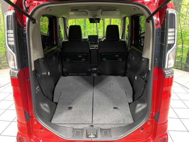 スペーシアカスタム ハイブリッドXSターボ 4WD 純正9型ナビ 両側電動ドア 全周囲カメラ セーフティーサポート レーダークルーズ 禁煙車 ハーフレザーシート コーナーセンサー スマートキー LEDヘッド ETC オートハイビーム(11枚目)