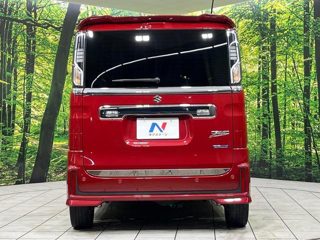 スペーシアカスタム ハイブリッドXSターボ 4WD 純正9型ナビ 両側電動ドア 全周囲カメラ セーフティーサポート レーダークルーズ 禁煙車 ハーフレザーシート コーナーセンサー スマートキー LEDヘッド ETC オートハイビーム(16枚目)