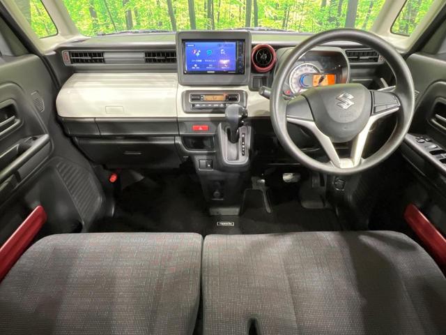 スペーシア ハイブリッドG 4WD SDナビ スマートキー シートヒーター オートライト オートエアコン 禁煙車 電動格納ミラー アイドリングストップ 横滑り防止 Bluetooth接続 フルセグTV(2枚目)