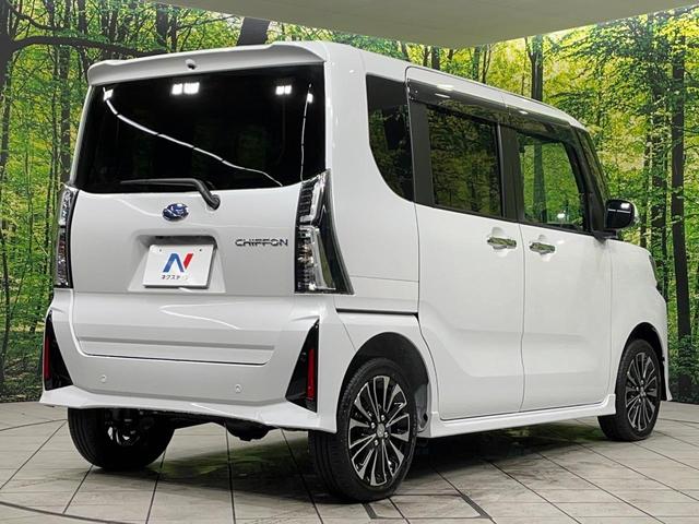 シフォン カスタムRS 4WD ターボ 両側電動ドア 8型SDナビ バックカメラ スマートアシスト 禁煙車 ハーフレザーシート コーナーセンサー シートヒーター スマートキー LEDヘッド ビルトインETC オートハイビーム(18枚目)