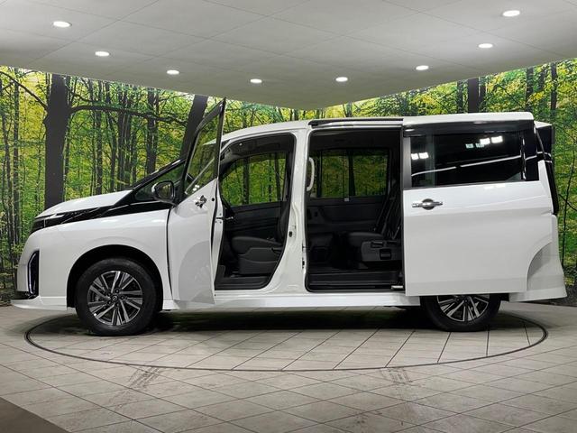 セレナ ハイウェイスターV 4WD 純正12.3インチナビ フリップダウンモニター 全方位カメラ 両側電動スライドドア エマージェンシーブレーキ プロパイロット インテリジェントルームミラー 禁煙車 ETC2.0(77枚目)