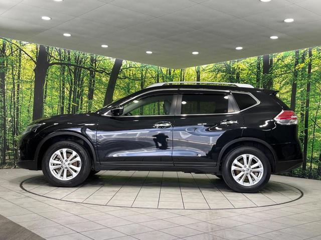 エクストレイル 20X エマージェンシーブレーキパッケージ 4WD 純正SDナビ アラウンドビューモニター エマージェンシーブレーキ 禁煙車 クリアランスソナー クルーズコントロール ETC スマートキー LEDヘッド オートライト デュアルエアコン(28枚目)