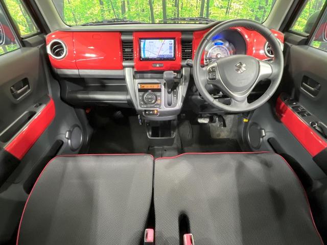 ハスラー Jスタイル 4WD SDナビ セーフティサポート 禁煙車 スマートキー HIDヘッド ETC シートヒーター ダウンヒルアシスト オートライト オートエアコン Bluetooth CD DVD再生 フルセグ(2枚目)