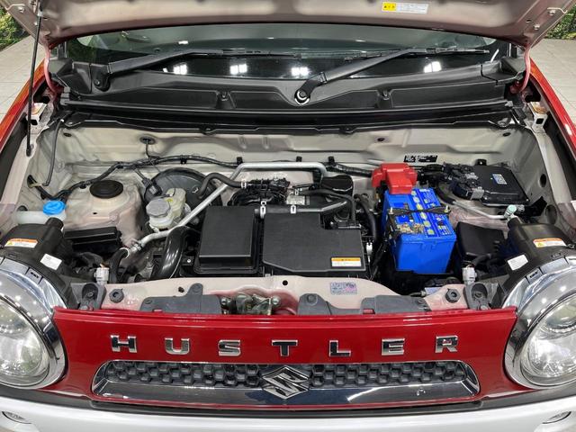 ハスラー Jスタイル 4WD SDナビ セーフティサポート 禁煙車 スマートキー HIDヘッド ETC シートヒーター ダウンヒルアシスト オートライト オートエアコン Bluetooth CD DVD再生 フルセグ(19枚目)