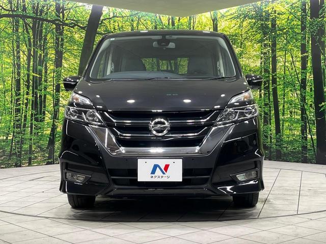セレナ ハイウェイスター　４ＷＤ　純正９型ナビ　両側電動ドア　後席モニター　全周囲カメラ　エマージェンシーブレーキ　禁煙車　コーナーセンサー　スマートキー　ＬＥＤヘッド　ビルトインＥＴＣ　クルコン　オートエアコン（16枚目）