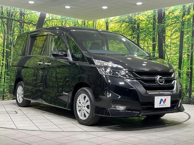 セレナ ハイウェイスター　４ＷＤ　純正９型ナビ　両側電動ドア　後席モニター　全周囲カメラ　エマージェンシーブレーキ　禁煙車　コーナーセンサー　スマートキー　ＬＥＤヘッド　ビルトインＥＴＣ　クルコン　オートエアコン（18枚目）