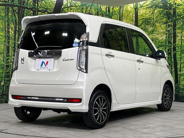 Ｎ－ＷＧＮカスタム Ｇ・Ｌパッケージ　４ＷＤ　禁煙車　純正ナビ　バックカメラ　クルーズコントロール　シートヒーター　ビルトインＥＴＣ　スマートキー　ＨＩＤヘッド　オートライト　純正１４インチアルミ　Ｂｌｕｅｔｏｏｔｈ再生　オートエアコン（18枚目）