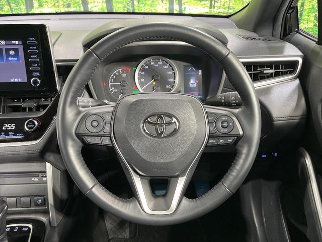 カローラクロス ハイブリッド　Ｇ　４ＷＤ　純正ディスプレイオーディオ　寒冷地仕様　バックカメラ　セーフティセンス　レーダークルーズ　禁煙車　ステアリングヒーター　ドラレコ　ＥＴＣ　ＬＥＤヘッド　スマートキー　オートマチックハイビーム（12枚目）