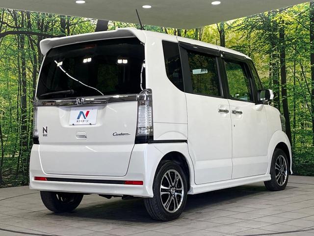 Ｎ－ＢＯＸカスタム Ｇ　ＳＳパッケージ　４ＷＤ　禁煙車　ＳＤナビ　後席モニター　両側電動スライドドア　スマートキー　ＨＩＤヘッド　オートライト　ステアリングスイッチ　オートエアコン　横滑り防止装置（18枚目）