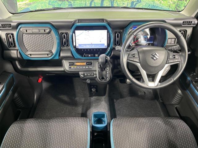 ハスラー ハイブリッドＸターボ　４ＷＤ　純正９インチナビ　全方位カメラ　セーフティサポート　アダプティブクルーズ　シートヒーター　ＬＥＤヘッド　オートハイビーム　Ｂｌｕｅｔｏｏｔｈ再生　ＥＴＣ　ドラレコ　スマートキー　禁煙車（2枚目）