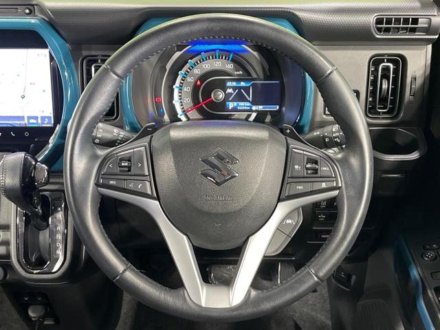 ハスラー ハイブリッドＸターボ　４ＷＤ　純正９インチナビ　全方位カメラ　セーフティサポート　アダプティブクルーズ　シートヒーター　ＬＥＤヘッド　オートハイビーム　Ｂｌｕｅｔｏｏｔｈ再生　ＥＴＣ　ドラレコ　スマートキー　禁煙車（12枚目）