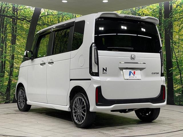 N-BOXカスタム ターボ 4WD 純正9インチナビ バックカメラ 両側電動スライドドア ホンダセンシング アダプティブクルーズ LEDヘッド オートハイビーム スマートキー レーンアシスト シートヒーター 禁煙車(56枚目)