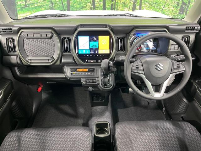 ハスラー タフワイルド　４ＷＤ　届出済未使用車　純正９インチナビ　全方位カメラ　セーフティサポート　アダプティブクルーズ　ＬＥＤヘッド　オートハイビーム　シートヒーター　リアパーキングセンサー　ステアリングスイッチ　禁煙車（2枚目）