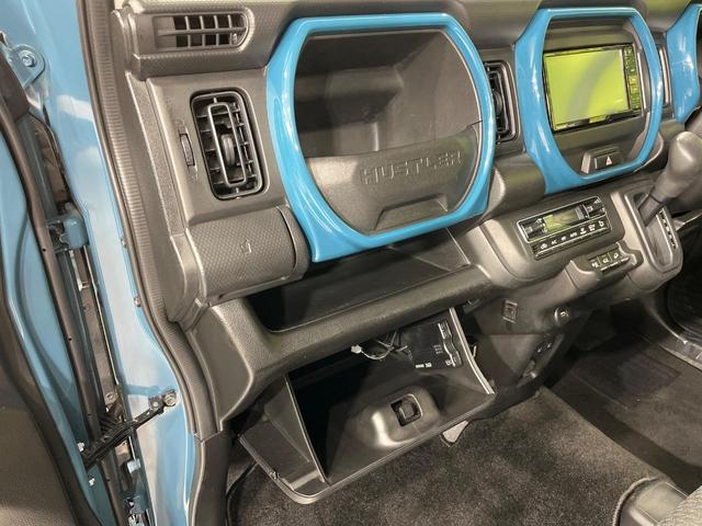 ハスラー ハイブリッドG 4WD セーフティサポート非装着車 禁煙車 SDナビ シートヒーター ドライブレコーダー ETC アイドリングストップ Bluetooth再生 純正15インチスチールホイール 電動格納ミラー(47枚目)