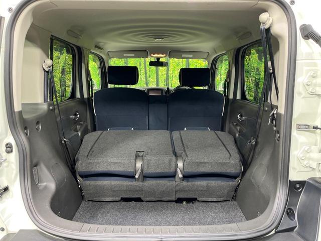 普段のお買い物や通勤、送迎等に十分な荷室スペースを確保しております。セカンドシートを倒すと、大きな荷物の積載も可能です♪