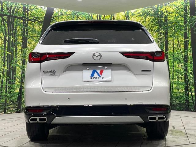 ＣＸ－６０ ＸＤ　エクスクルーシブモード　４ＷＤ　ターボ　ディーゼル　サンルーフ　純正１２．３型ナビ　全周囲カメラ　ＢＯＳＥサウンド　スマートブレーキサポート　レーダークルーズ　禁煙車　本革シート　シートエアコン　パワーバックドア（16枚目）