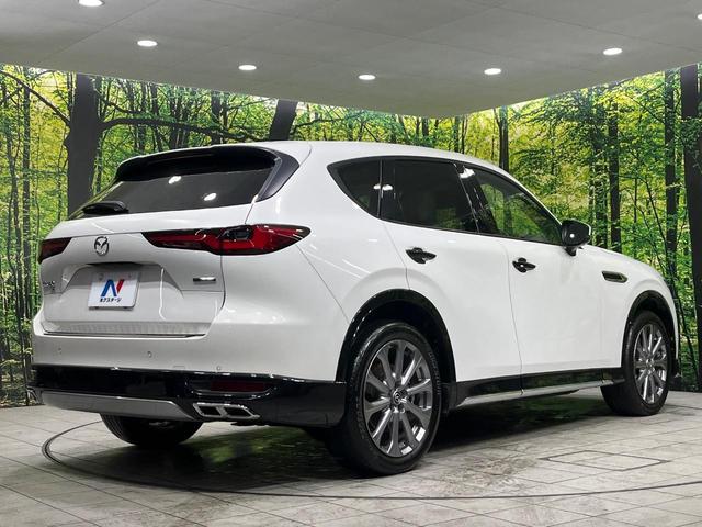 ＣＸ－６０ ＸＤ　エクスクルーシブモード　４ＷＤ　ターボ　ディーゼル　サンルーフ　純正１２．３型ナビ　全周囲カメラ　ＢＯＳＥサウンド　スマートブレーキサポート　レーダークルーズ　禁煙車　本革シート　シートエアコン　パワーバックドア（18枚目）