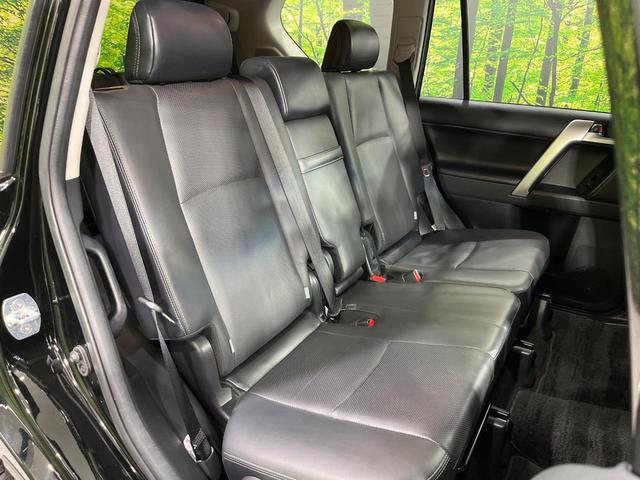 ランドクルーザープラド ＴＸ　Ｌパッケージ　マットブラックエディション　４ＷＤ　サンルーフ　９型メーカーナビ　全方位カメラ　７人乗り　ルーフレール　黒革シート　寒冷地仕様　セーフティセンス　ＬＥＤヘッド　レーダークルーズ　ドラレコ　ＥＴＣ　パワーシート　禁煙車（10枚目）