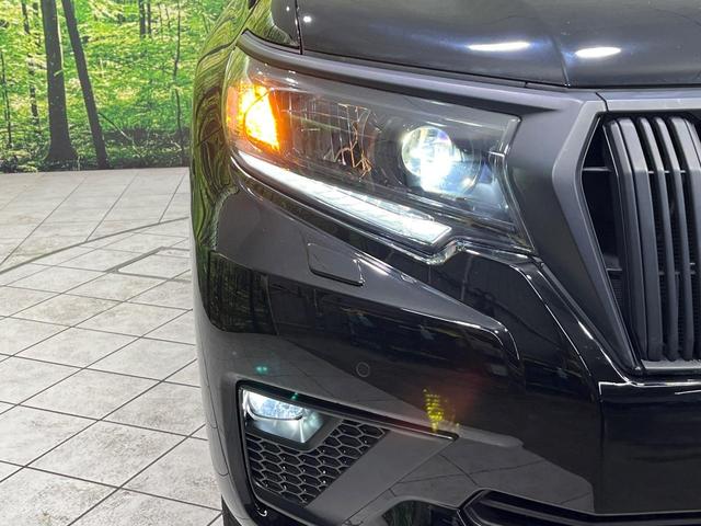 ランドクルーザープラド ＴＸ　Ｌパッケージ　マットブラックエディション　４ＷＤ　サンルーフ　９型メーカーナビ　全方位カメラ　７人乗り　ルーフレール　黒革シート　寒冷地仕様　セーフティセンス　ＬＥＤヘッド　レーダークルーズ　ドラレコ　ＥＴＣ　パワーシート　禁煙車（14枚目）