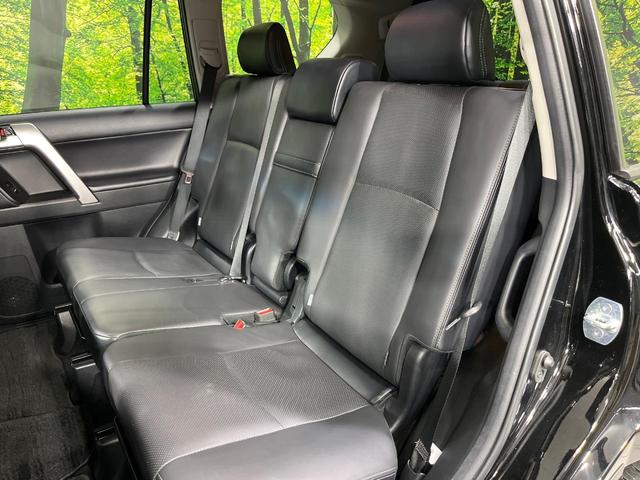 ランドクルーザープラド ＴＸ　Ｌパッケージ　マットブラックエディション　４ＷＤ　サンルーフ　９型メーカーナビ　全方位カメラ　７人乗り　ルーフレール　黒革シート　寒冷地仕様　セーフティセンス　ＬＥＤヘッド　レーダークルーズ　ドラレコ　ＥＴＣ　パワーシート　禁煙車（56枚目）