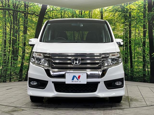 ステップワゴンスパーダ Ｚ　クールスピリット　４ＷＤ　純正９型ナビ　両側電動ドア　後席モニター　バックカメラ　寒冷地仕様　禁煙車　ハーフレザーシート　ドラレコ　スマートキー　ＨＩＤヘッド　ビルトインＥＴＣ　クルコン　純正１６インチアルミ（15枚目）