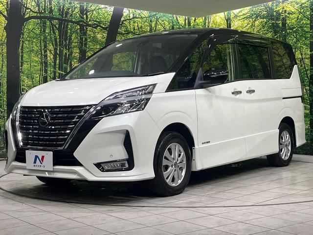 セレナ ハイウェイスターV 4WD 9インチナビ セーフティパックA プロパイロット 全方位カメラ 両側電動スライドドア エマージェンシーブレーキ デジタルミラー LEDヘッド ETC コーナーセンサー 禁煙車(53枚目)