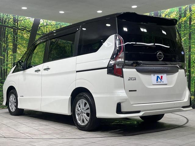 セレナ ハイウェイスターV 4WD 9インチナビ セーフティパックA プロパイロット 全方位カメラ 両側電動スライドドア エマージェンシーブレーキ デジタルミラー LEDヘッド ETC コーナーセンサー 禁煙車(54枚目)