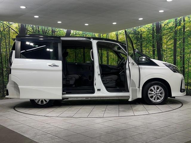 セレナ ハイウェイスターV 4WD 9インチナビ セーフティパックA プロパイロット 全方位カメラ 両側電動スライドドア エマージェンシーブレーキ デジタルミラー LEDヘッド ETC コーナーセンサー 禁煙車(58枚目)