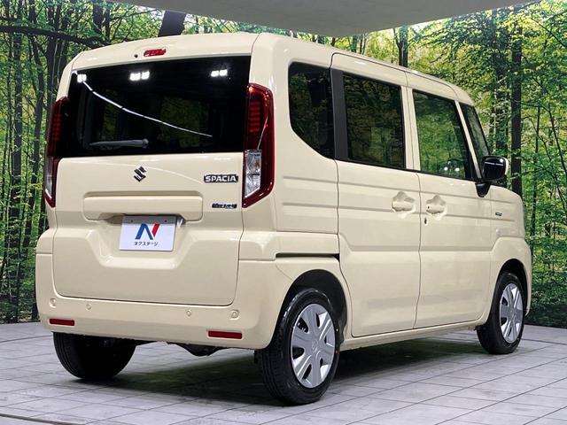 スペーシア ハイブリッドＧ　４ＷＤ　届出済未使用車　セーフティサポート　シートヒーター　スマートキー　ＬＥＤヘッド　オートマチックハイビーム　オートエアコン　オートライト　車線逸脱警報　誤発進抑制機能（18枚目）