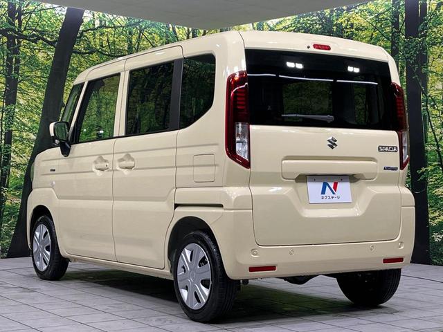 スペーシア ハイブリッドＧ　４ＷＤ　届出済未使用車　セーフティサポート　シートヒーター　スマートキー　ＬＥＤヘッド　オートマチックハイビーム　オートエアコン　オートライト　車線逸脱警報　誤発進抑制機能（45枚目）