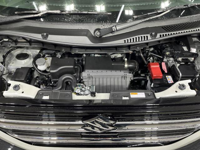 スペーシアカスタム ハイブリッドＸＳ　４ＷＤ　届出済未使用車　２トーンカラー　両側電動スライド　セーフティサポート　アダプティブクルーズ　シートヒーター　ステアリングヒーター　ＬＥＤヘッド　スマートキー　オートマチックハイビーム（19枚目）
