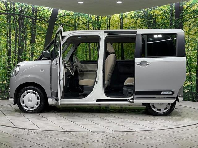 ムーヴキャンバス ＧメイクアップＶＳ　ＳＡＩＩＩ　４ＷＤ　純正ナビ　全周囲カメラ　スマートアシストＩＩＩ　禁煙車　シートヒーター　コーナーセンサー　スマートキー　ＬＥＤヘッド　ビルトインＥＴＣ　純正１４インチアルミ　オートハイビーム　オートライト（45枚目）
