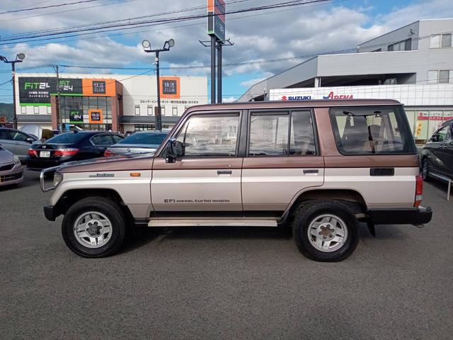 ランドクルーザープラド SX 4WD ディーゼルターボ 5速MT ETC バックソナー ヒッチメンバー センターデフロック プレヒート ヘッドライトウオッチャー フロントフォグ 社外16インチAW(6枚目)