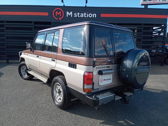 ランドクルーザープラド SX 4WD ディーゼルターボ 5速MT ETC バックソナー ヒッチメンバー センターデフロック プレヒート ヘッドライトウオッチャー フロントフォグ 社外16インチAW(43枚目)