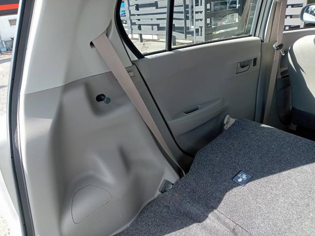 ミライース Lf スマートセレクションSA 4WD スマートアシスト 衝突回避支援ブレーキ 誤発進制御 先行車発進お知らせ機能 先行車接近お知らせ機能 横滑り防止 ABS アイドリングストップ 純正オーディオ 禁煙車 社外14インチAW(38枚目)
