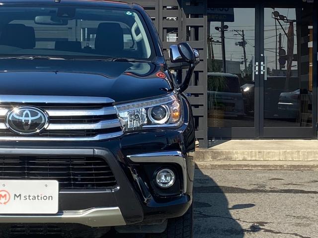 ハイラックス Z プリクラッシュセーフティ レーンアシスト レーダークルーズコントロール 純正ナビ バックカメラ ETC LEDヘッドライト オートライト プッシュスタート 寒冷地仕様 マッドクロス17インチホイール(9枚目)