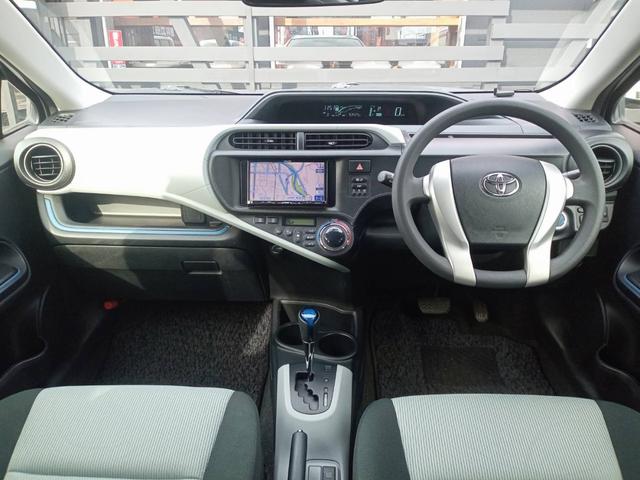 アクア S ハイブリッド 社外ナビTV オートライト 社外15インチAW 禁煙車 プッシュスタート 電動格納式ミラー(19枚目)