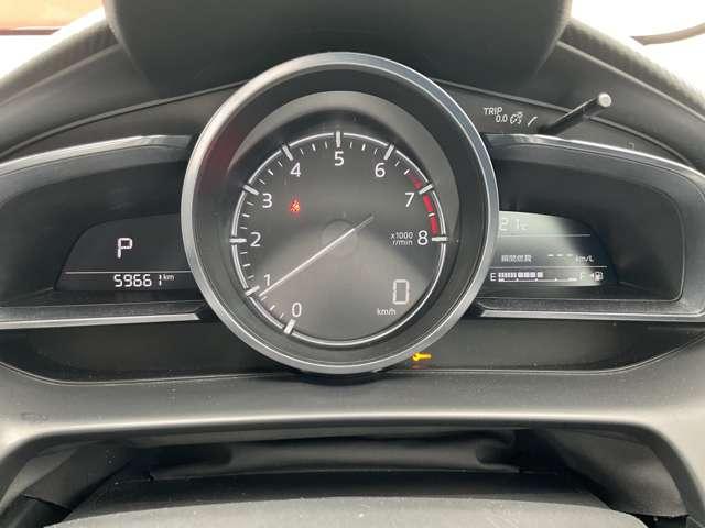 デミオ 13Sツーリング Lパッケージ 衝突軽減 純正ナビ バックカメラ クルコン アイドリングストップ 横滑り防止装置 障害物センサ- 車線逸脱警報 シートヒーター ドラレコ フルセグTV DVD再生 スマートキー LEDライト アルミ(10枚目)