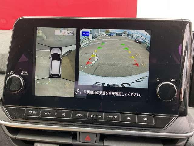 ノート X プロパイロット メーカーナビ 360°モニタ- 障害物センサー スマートミラー 車線逸脱警報 オートマチックハイビーム シートヒーター ETC フルセグTV インテリキー LEDライト 社外アルミ(8枚目)