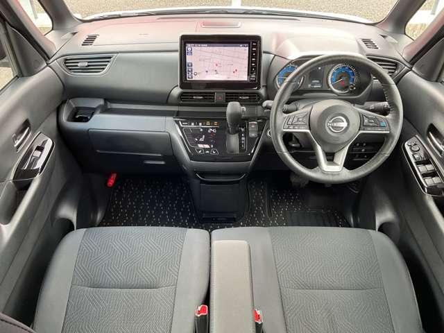 ルークス ハイウェイスター X プロパイロットエディション 試乗車UP 衝突軽減 ワイドナビ 360°モニタ 障害物センサー 車線逸脱警報 シートヒーター ドラレコ ETC フルセグTV 両側電動スライドドア LEDライト アルミ インテリキー スマートミラー(4枚目)