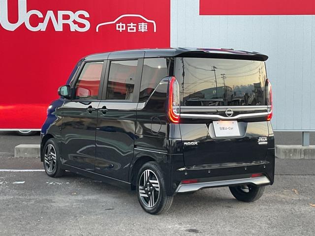 ルークス ハイウェイスター X プロパイロットエディション 試乗車UP 衝突軽減 ワイドナビ 360°モニタ 障害物センサー 車線逸脱警報 シートヒーター ドラレコ ETC フルセグTV 両側電動スライドドア LEDライト アルミ インテリキー スマートミラー(3枚目)